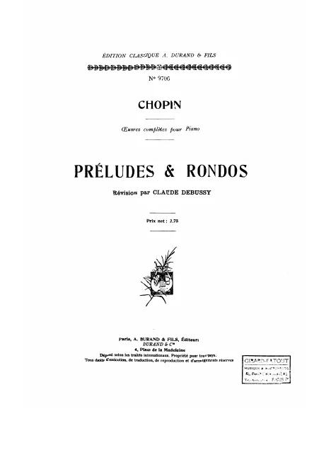 Préludes et Rondos (Opp.28, 45, 1, 5, 16)