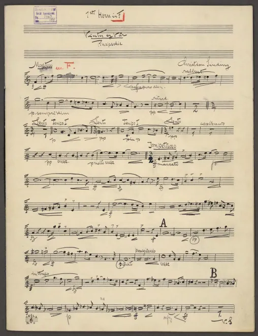 Horn 1, 2, 3, 4 (F/E)