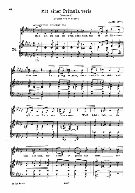 Complete Score (original key, )