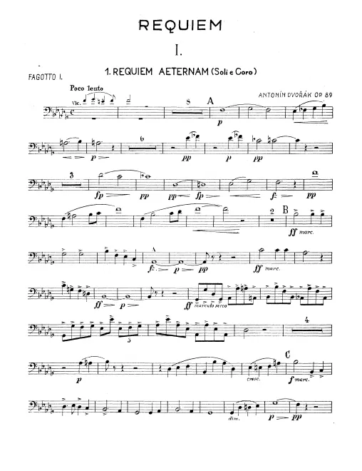 Bassoon 1, 2, Contrabassoon
