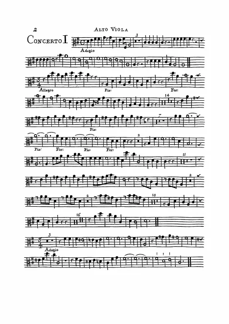 Viola concertino
