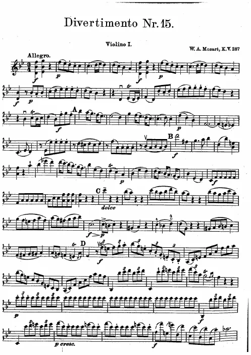 Violins I