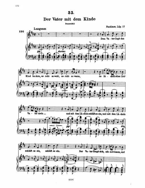 Complete Score (Original / High Voice, )