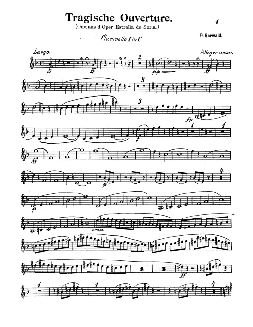 Clarinet 1, 2 (C)