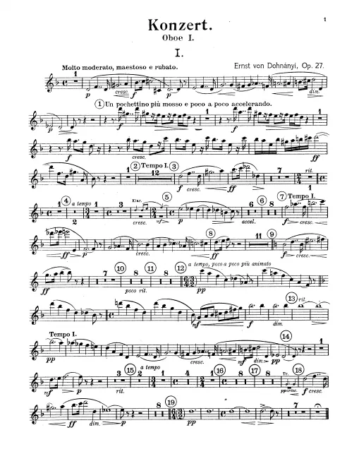 Oboe 1, 2/English Horn