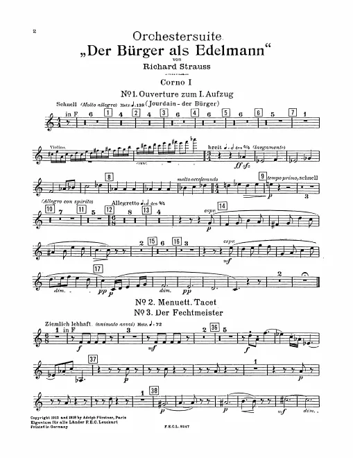 Horn 1 (F/D/E)