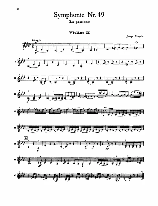 Violins II