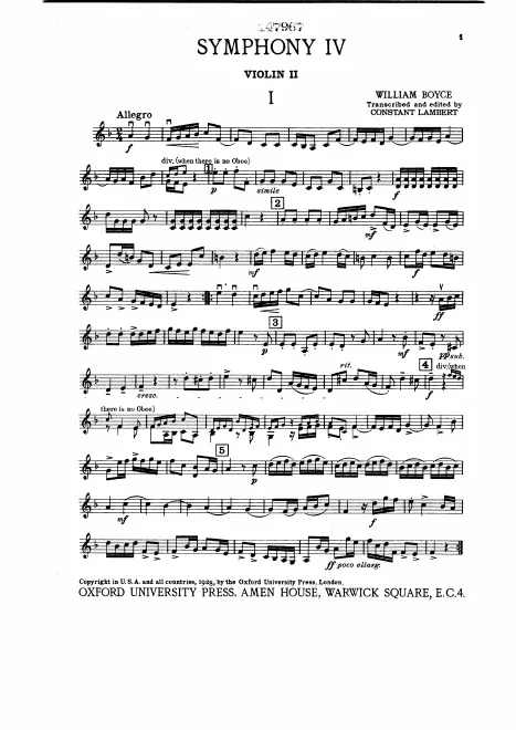 Violins II