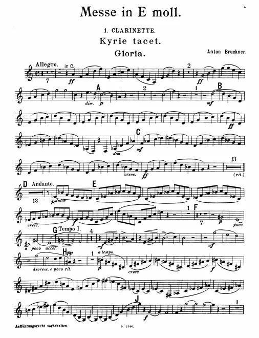 Clarinet 1, 2 (C/A)