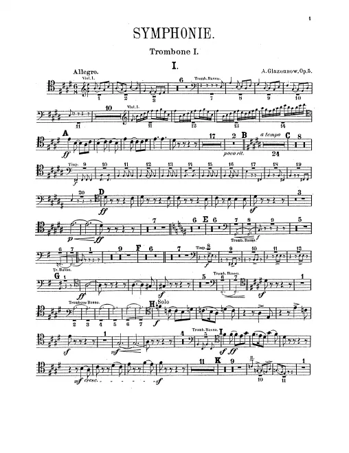 Trombone 1, 2, 3