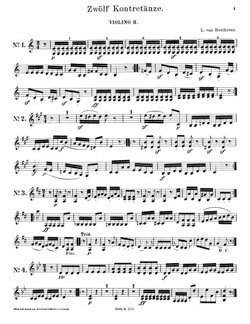 Violins II