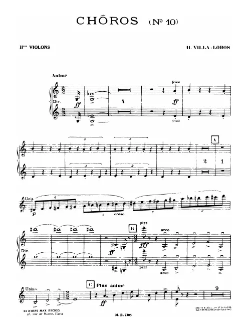 Violins II