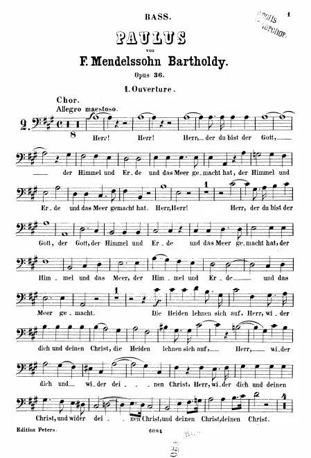 Bass (Chorus) (approx. original format)
