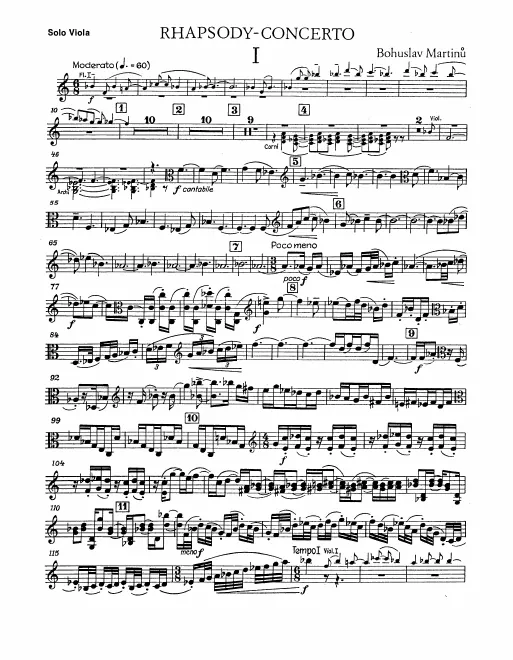 Viola Solo
