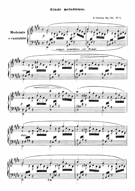 3. Étude mélodieuse (improved version)