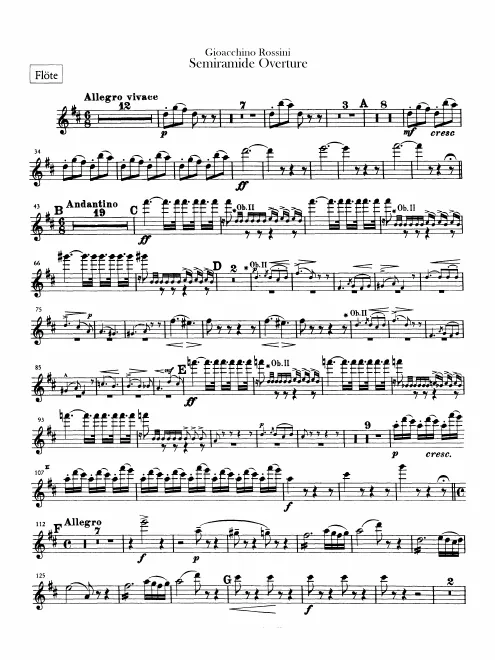 Flute, Piccolo