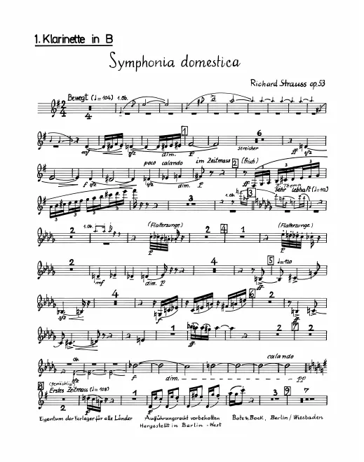 Clarinet 1 (B)