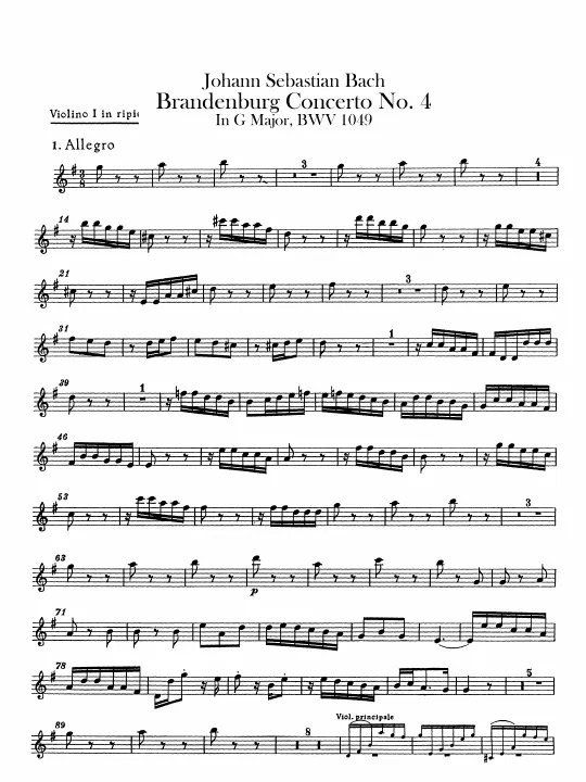 Violins I