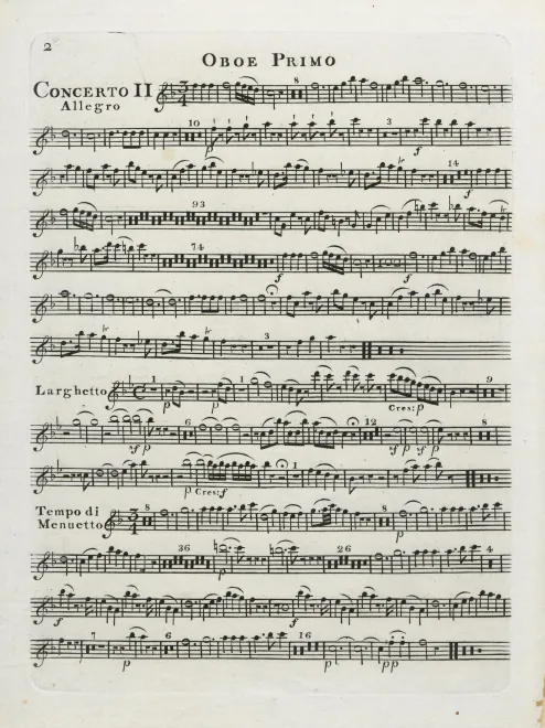 Oboe 1, 2
