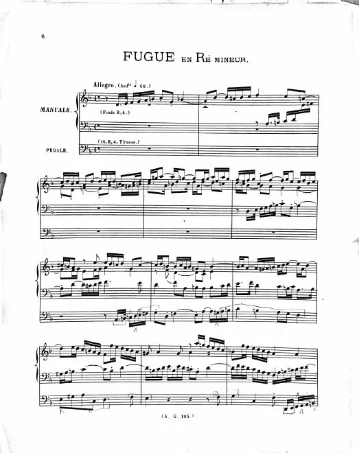 2. Fugue in , HWV 428
