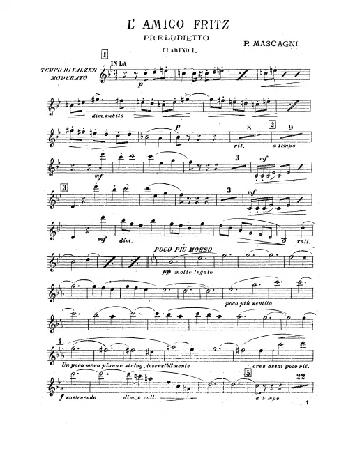 Clarinet 1 (A/B)