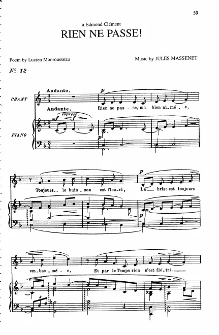 Complete Score (F Major: medium voice)