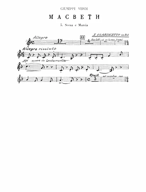 Clarinet 1 (B)