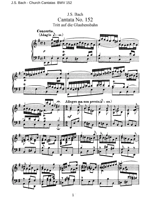 Complete Score (, original key)