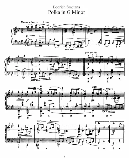 2. Polka in G minor