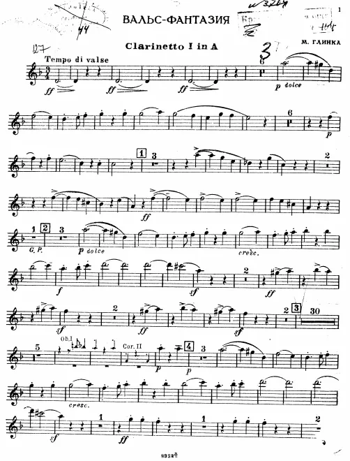 Clarinet 1