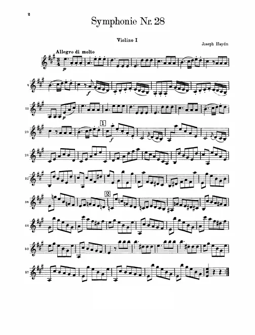 Violins I