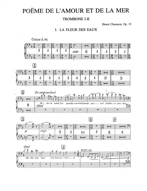 Trombone 1/2, 3