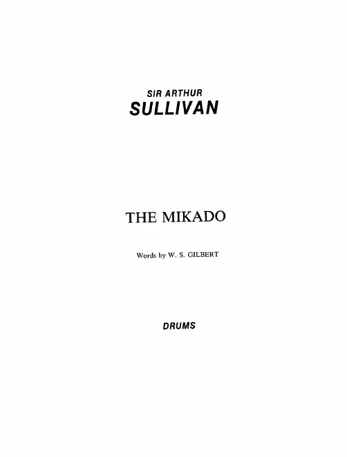 Timpani/Bass Drum/Cymbals/Triangle/Snare Drum