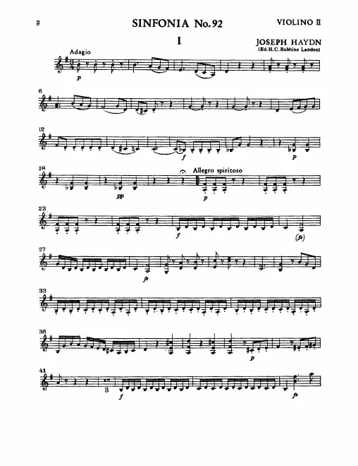 Violins II
