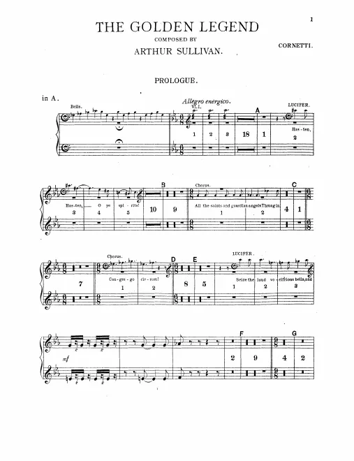 Cornet 1/2 (A)