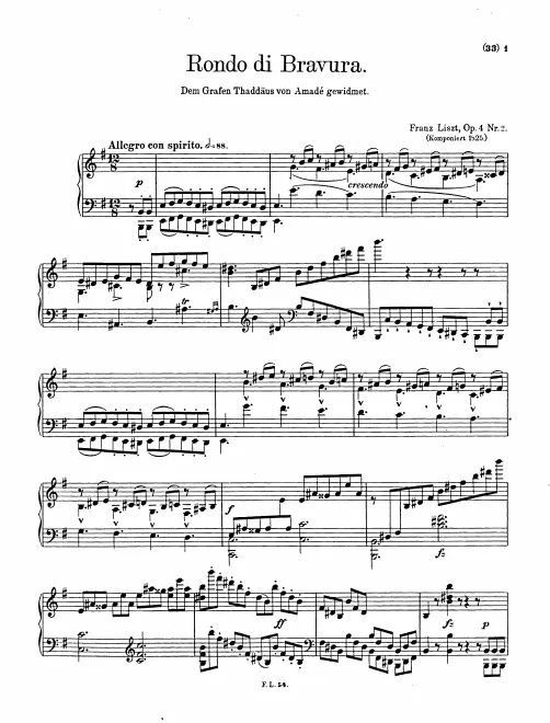 Complete Score (S.152)