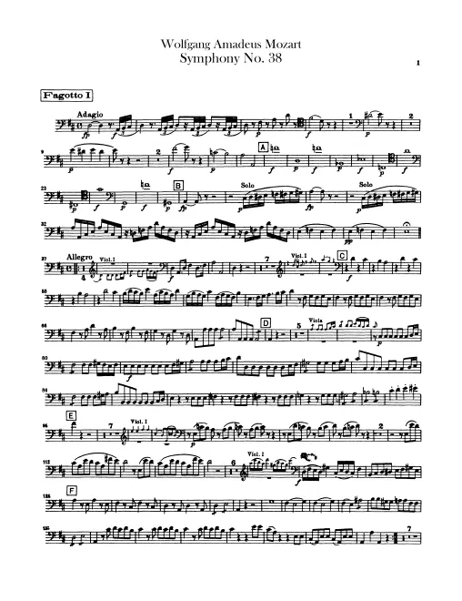 Bassoon 1, 2