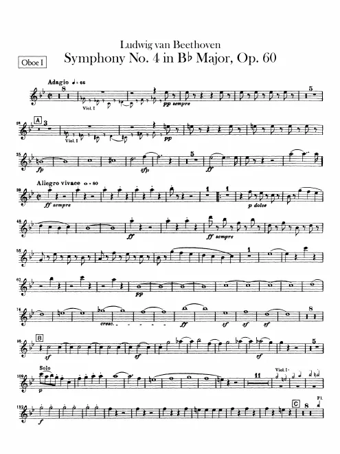Oboe 1, 2