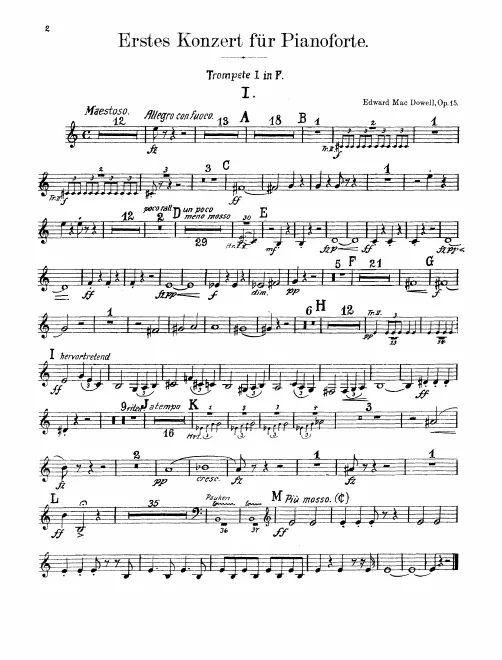 Trumpet 1, 2 (F)