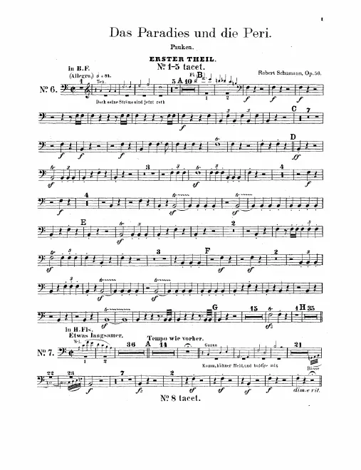 Timpani, Bass Drum/Cymbals, Triangle