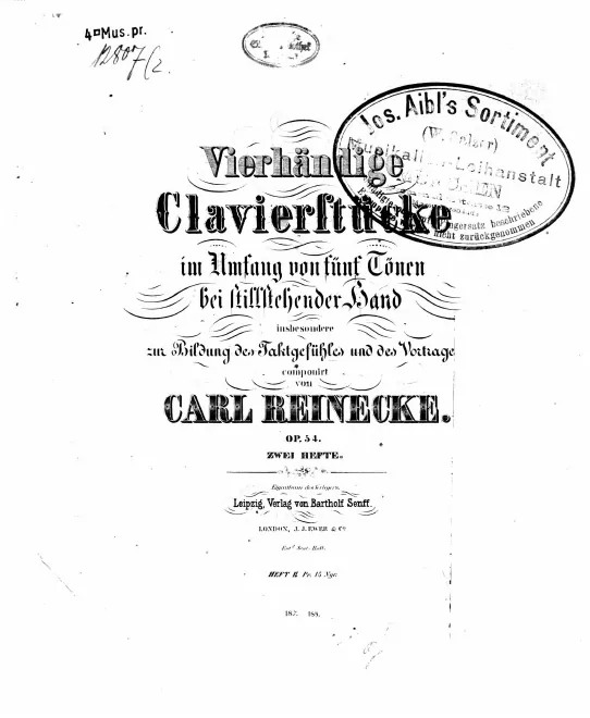 Book 2 (Complete Score, Nos.7-12)
