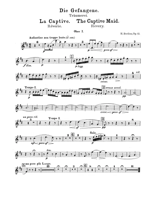 Oboe 1, 2