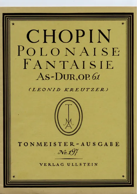 33. Polonaise-fantaisie, Op.61