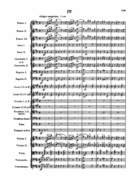 IV. Allegro sanguineo