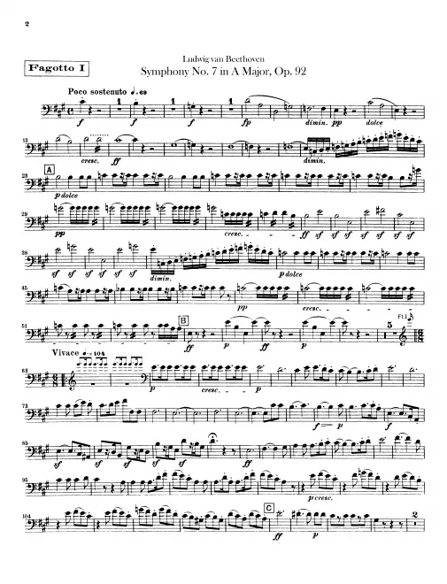 Bassoon 1, 2