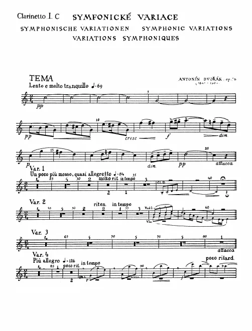 Clarinet 1, 2 (C)