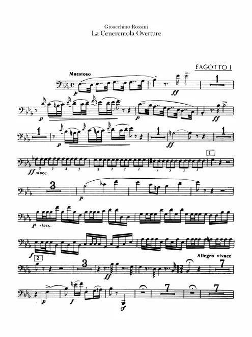 Bassoon 1, 2