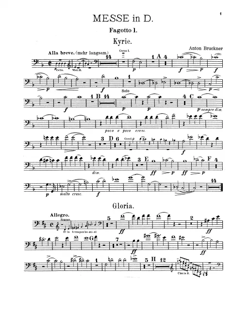 Bassoon 1, 2