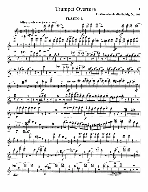 Flute 1, 2