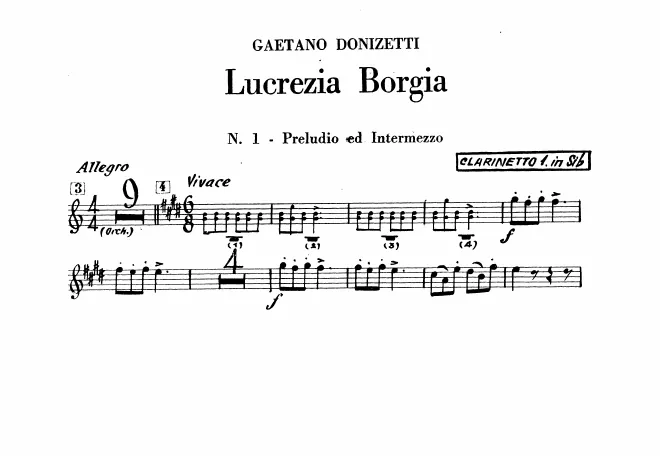 Clarinet 1 (B♭)